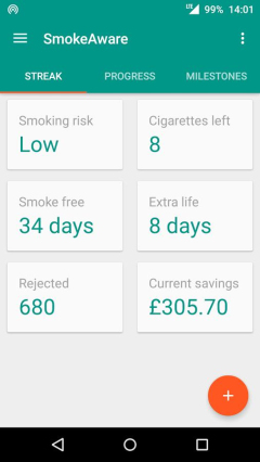 戒烟记录(SmokeAware)的图册