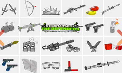 火柴人军队战争的图册