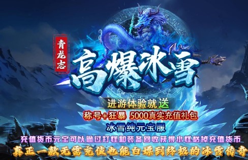 青龙志高爆冰雪的图册