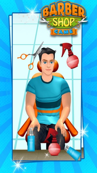 理发店胡子美发沙龙游戏的图册