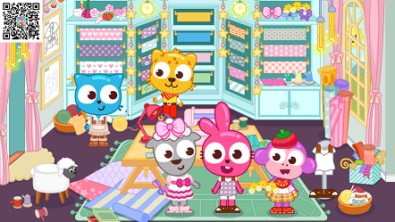 泡泡小镇森林朋友的图册