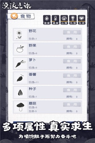 漂流之旅的图册