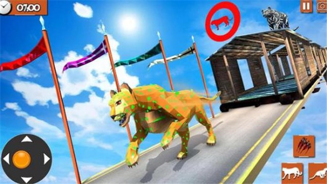 美洲狮跑酷3D的图册