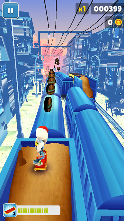 地铁跑酷海绵版的图册