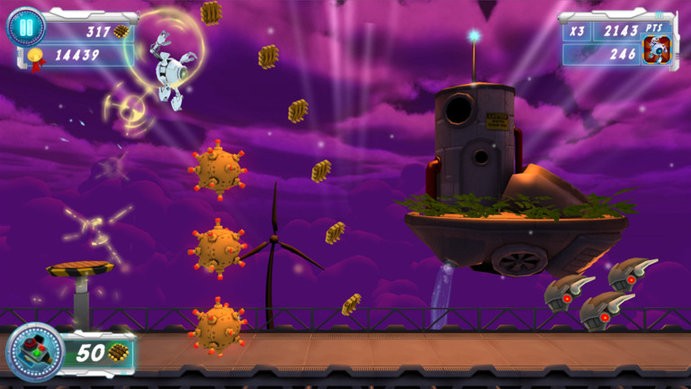 机器人未来跑酷游戏的图册