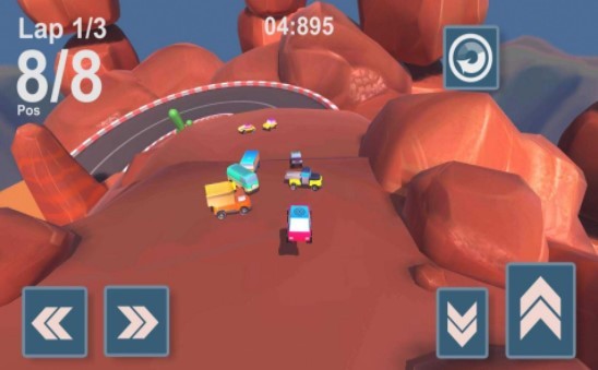 小型汽车赛车手的图册