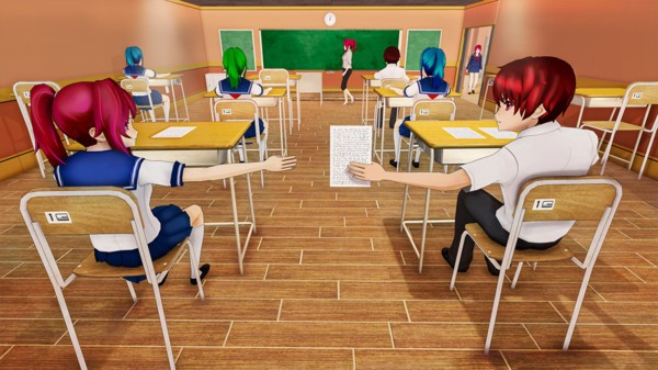 高中学校模拟器的图册