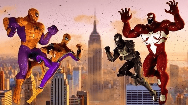 蜘蛛超级英雄飞模拟器游戏的图册