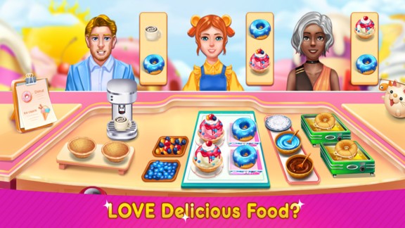 梦幻厨师镇游戏的图册