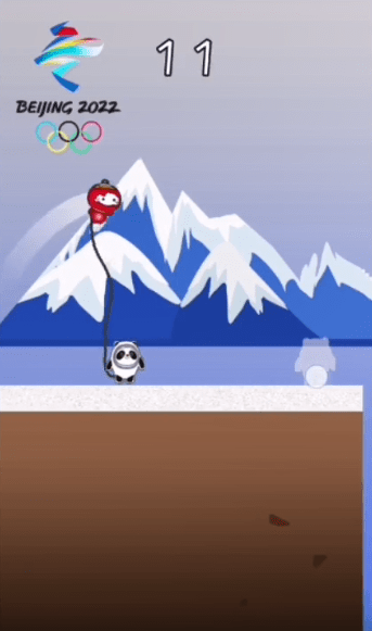 冰墩墩雪容融小游戏的图册