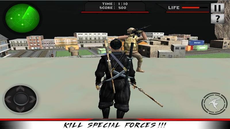 城市忍者刺客战士3d内购破解版的图册