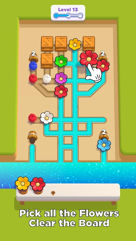 鲜花搭配消除的图册