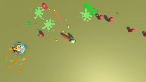 胶囊人射击的图册