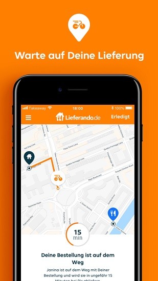 德国外卖lieferando.de的图册