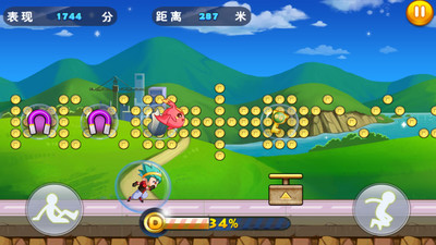 酷跑大赛无限金币版(wildrun)的图册