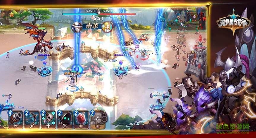 无限战争手游九游版的图册