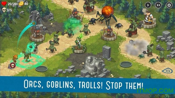 兽人战士离线塔防破解版(OrcsWarriors)的图册