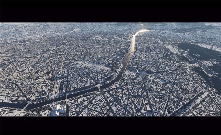 微软飞行模拟器的图册