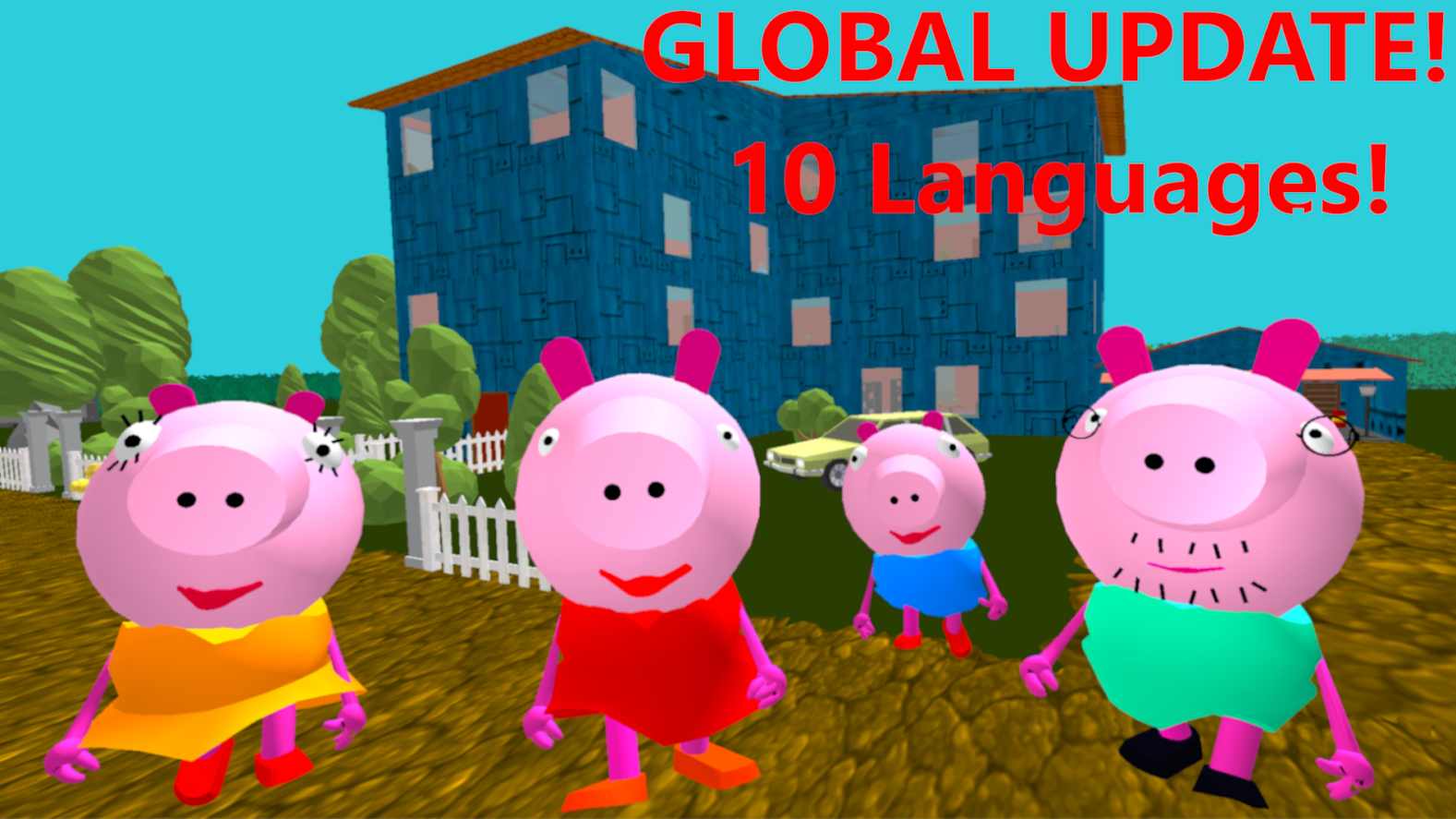 疯狂佩奇一家中文版的图册