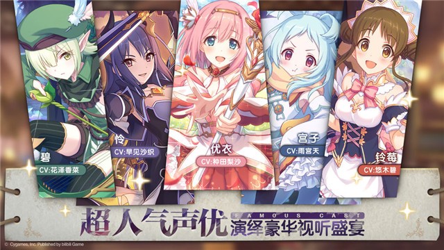 公主连结ReDive半周年庆典的图册