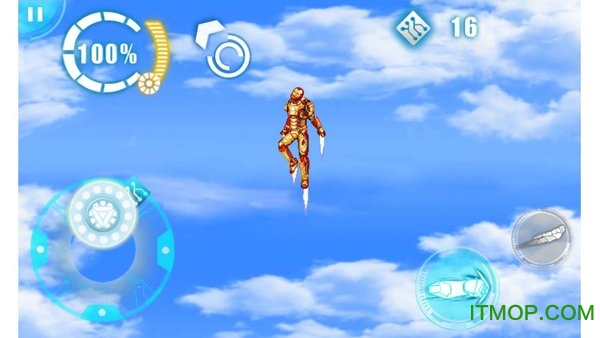 2d钢铁侠手机游戏的图册