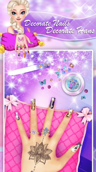 冰皇后指甲沙龙的图册