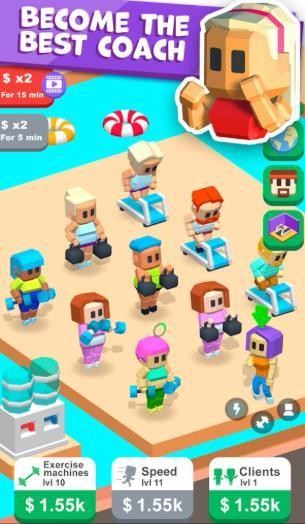 空闲健身城的图册