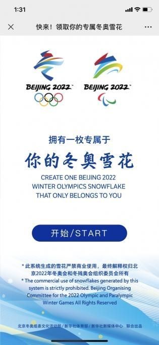 冬奥雪花生成器的图册