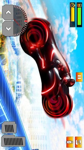 天空特技摩托车比赛的图册