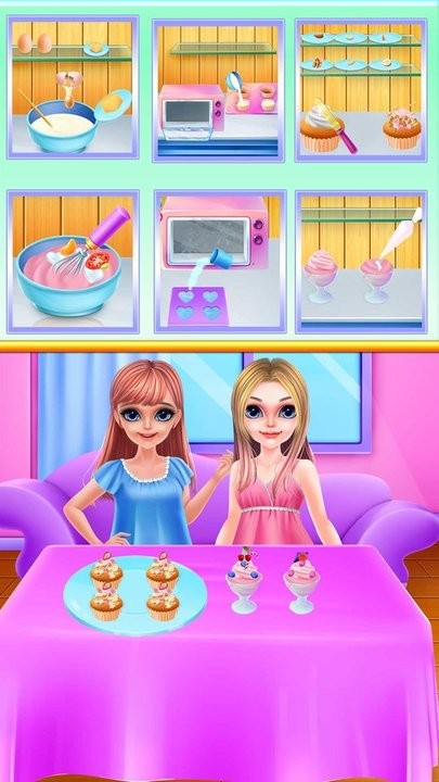 我的蛋糕化妆盒制作游戏的图册