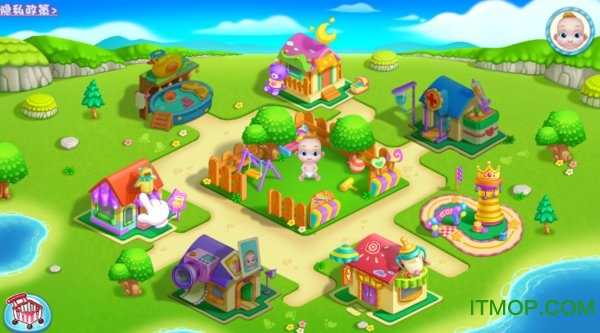 装扮照顾小宝宝的图册