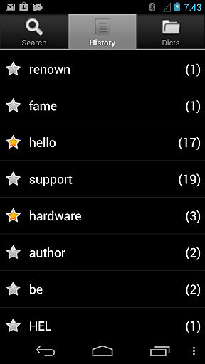 幻彩词典colordict词库app的图册