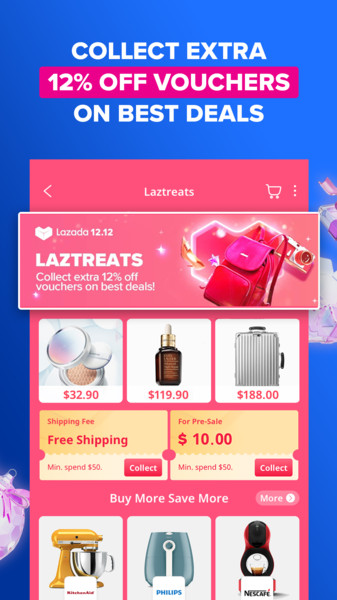 Lazada东南亚中文版的图册