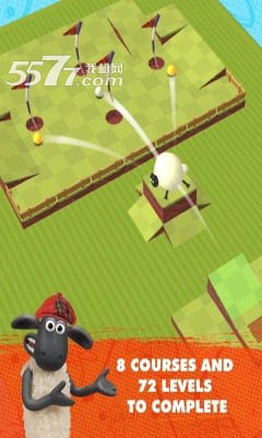 小羊肖恩:高尔夫(小羊肖恩手机游戏)ShauntheSheep-PuzzlePutt的图册