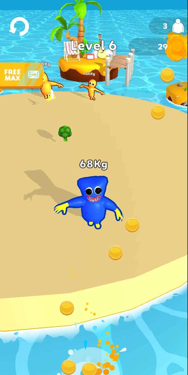 彩虹朋友身体战斗游戏的图册