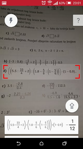 拍照计算器软件的图册