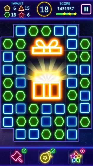 荧光方块传奇的图册