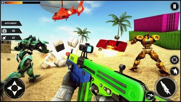 机器人射击罢工游戏(robotshootingstrike)的图册