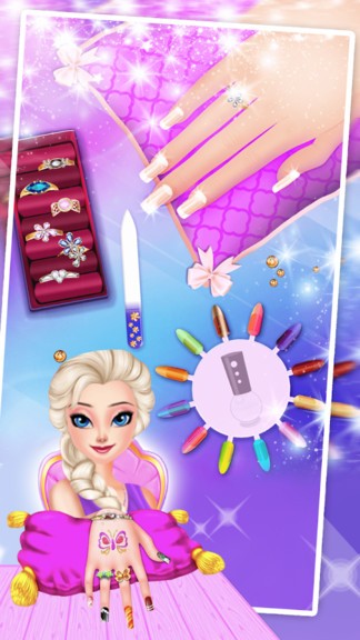 冰皇后指甲沙龙的图册