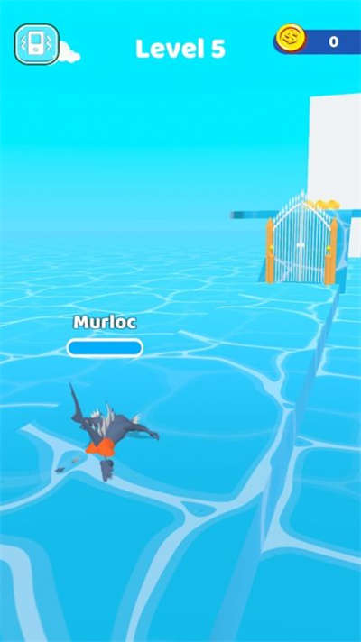 飞行或游泳游戏的图册