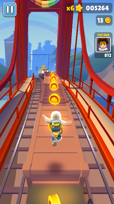 地铁酷跑跑酷全皮肤全滑板的图册