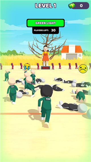 鱿鱼游戏木头人的图册