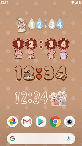 数字时钟小工具app的图册