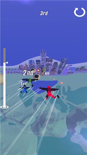 翼装飞行冲刺的图册