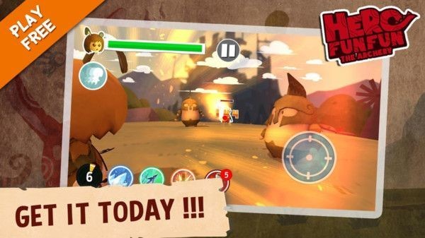 射箭英雄的图册