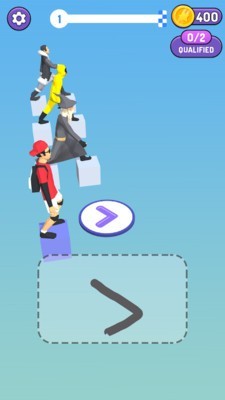 绘画奔跑的图册