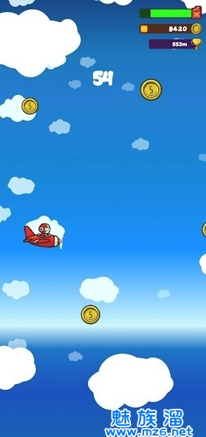 冬天的飞机翼的图册