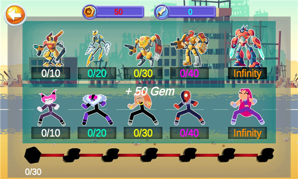 StickTitans(火柴人青少年之战安卓版)的图册