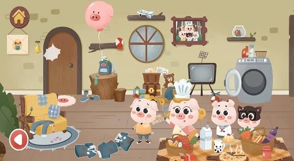 三只小猪之盖房大作战游戏的图册