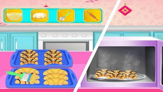 咖啡馆美食世界游戏的图册